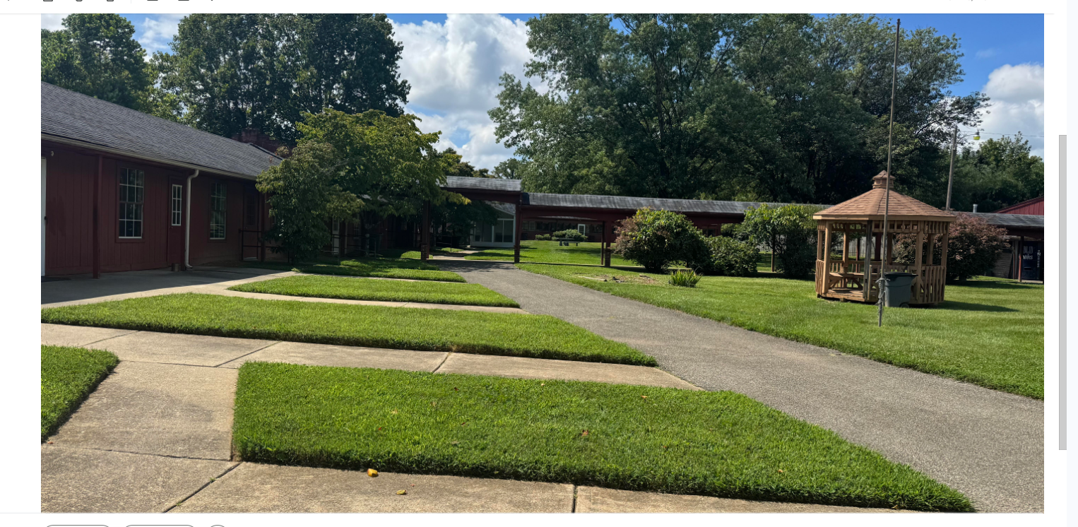 Rock Landing Foundation property — campus walkways and grounds