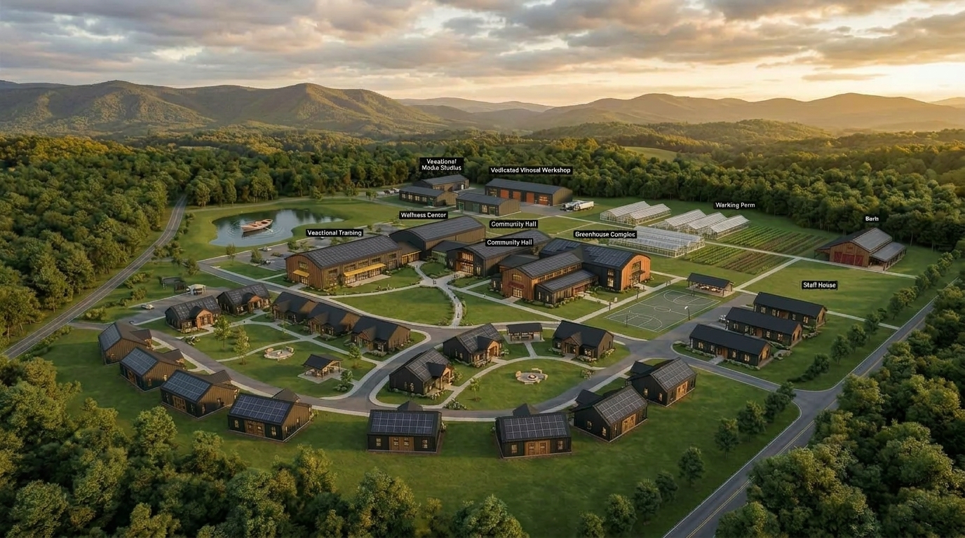 Phase 3 Rock Landing Community rendering